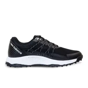 New Balance Mens Fresh Foam Pace SL Golf Shoe - BLACK / WHITE Daily Comfort