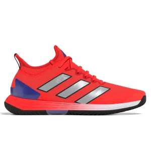 Soft Padding Adidas Performance Adizero Ubersonic 4 Lanza T Men Tennis Shoes - Solar Red