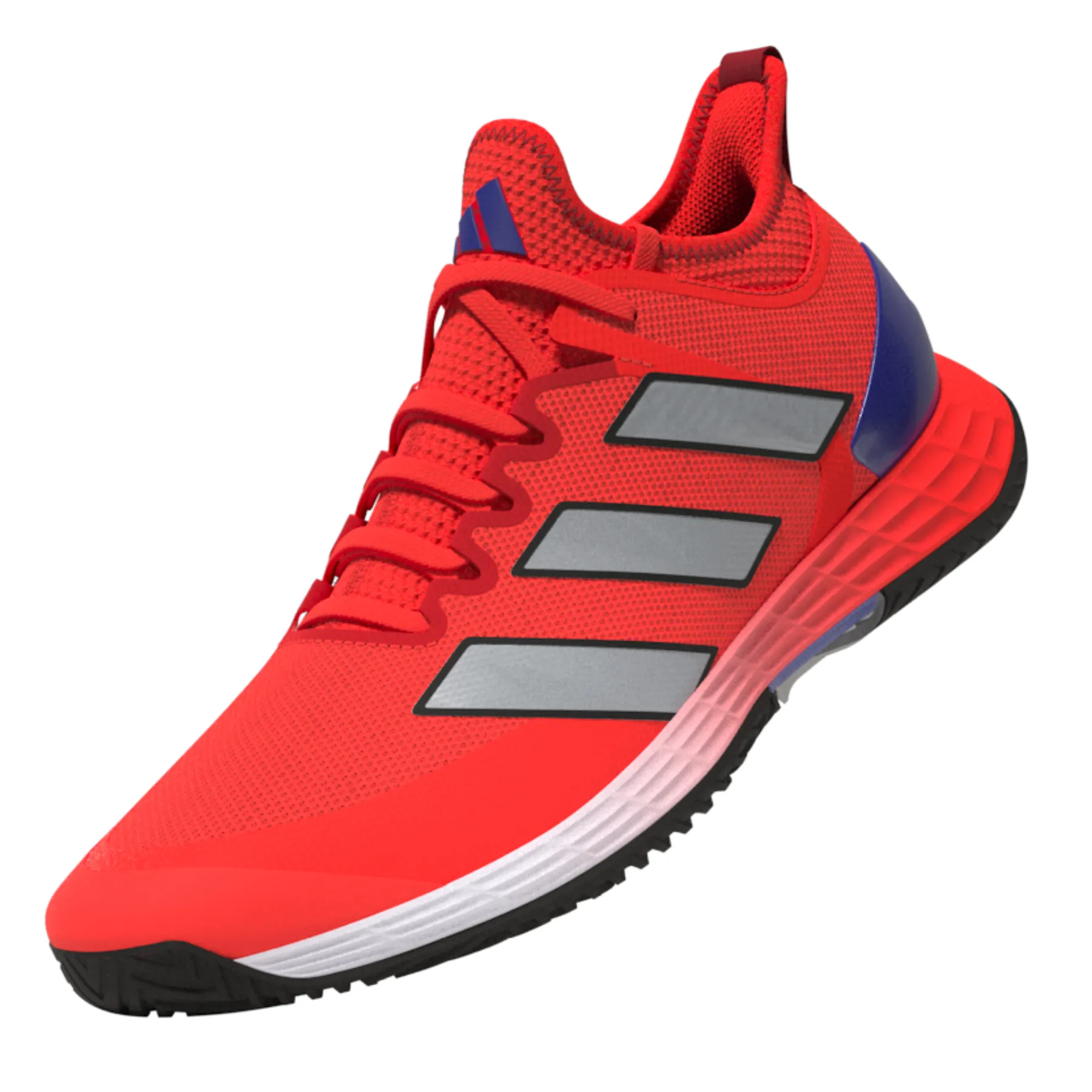 Adidas Performance Adizero Ubersonic 4 Lanza T Men Tennis Shoes - Solar Red Sockliner With Airflow Comfort footbed