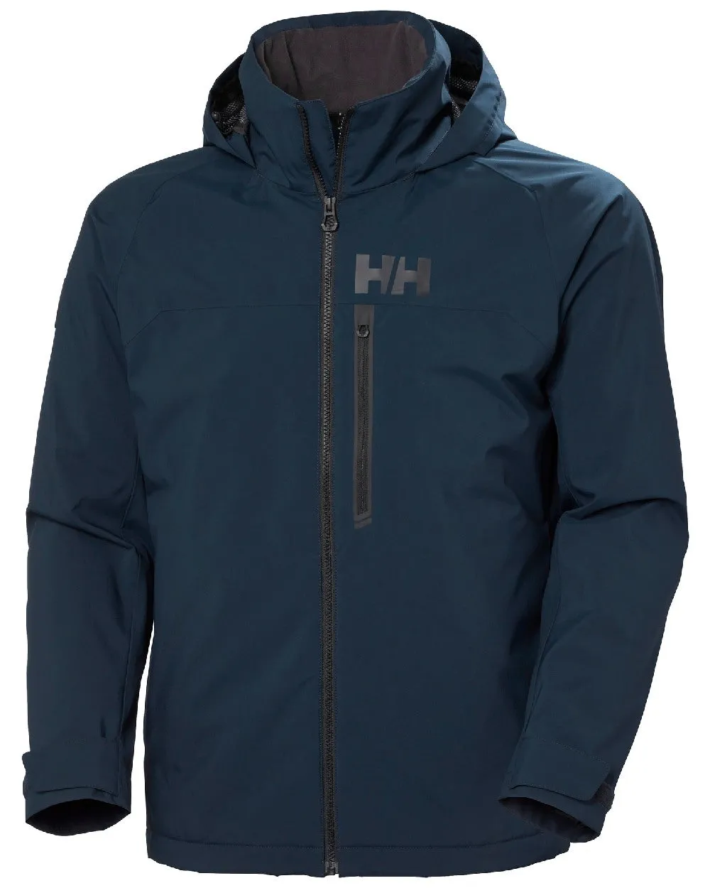 WearResistantHem Helly Hansen Mens HP Racing Lifaloft Hooded Jacket