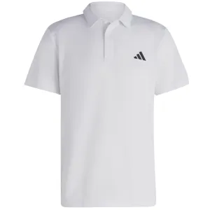 Adidas Mens Tennis Fab Polo Shirt - White Versatile Fit