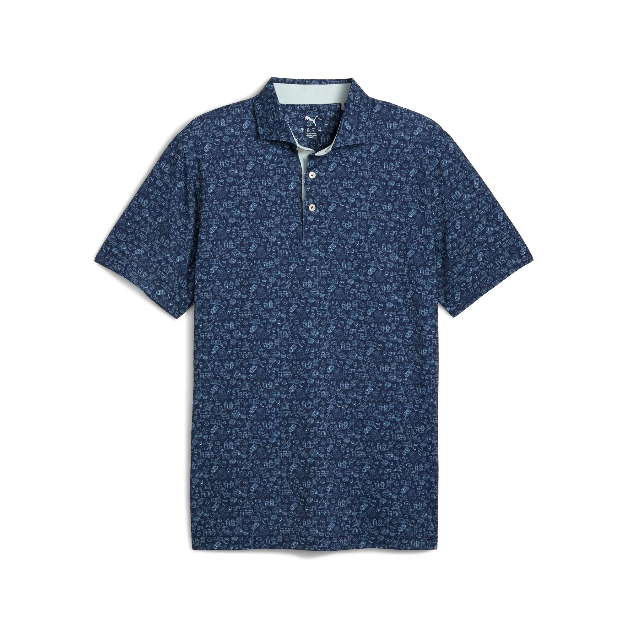MATTR Peach Stand Golf Polo Colorfast Technology