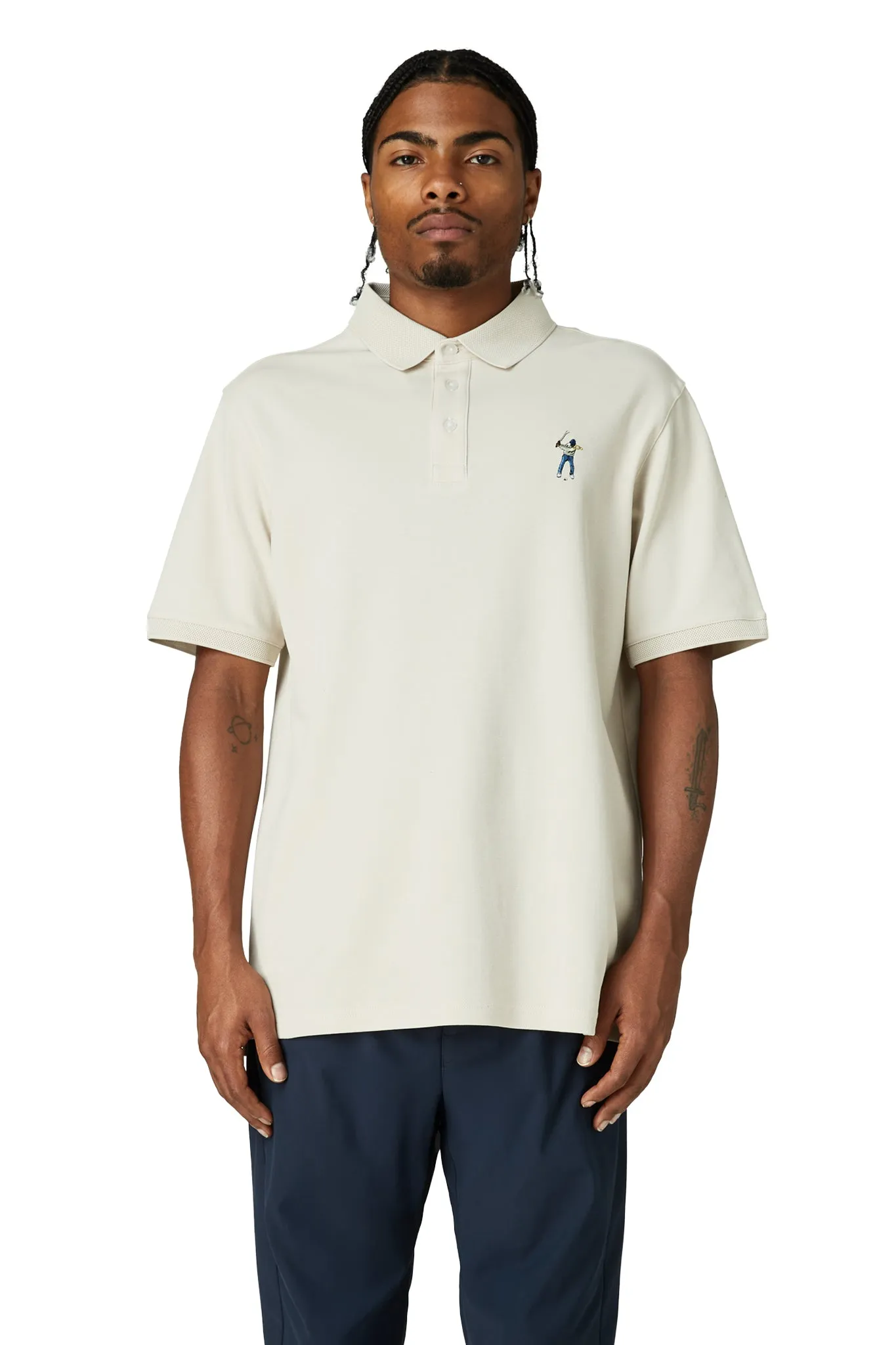 Pique Golf Polo Dynamic Appearance Versatile Outfit