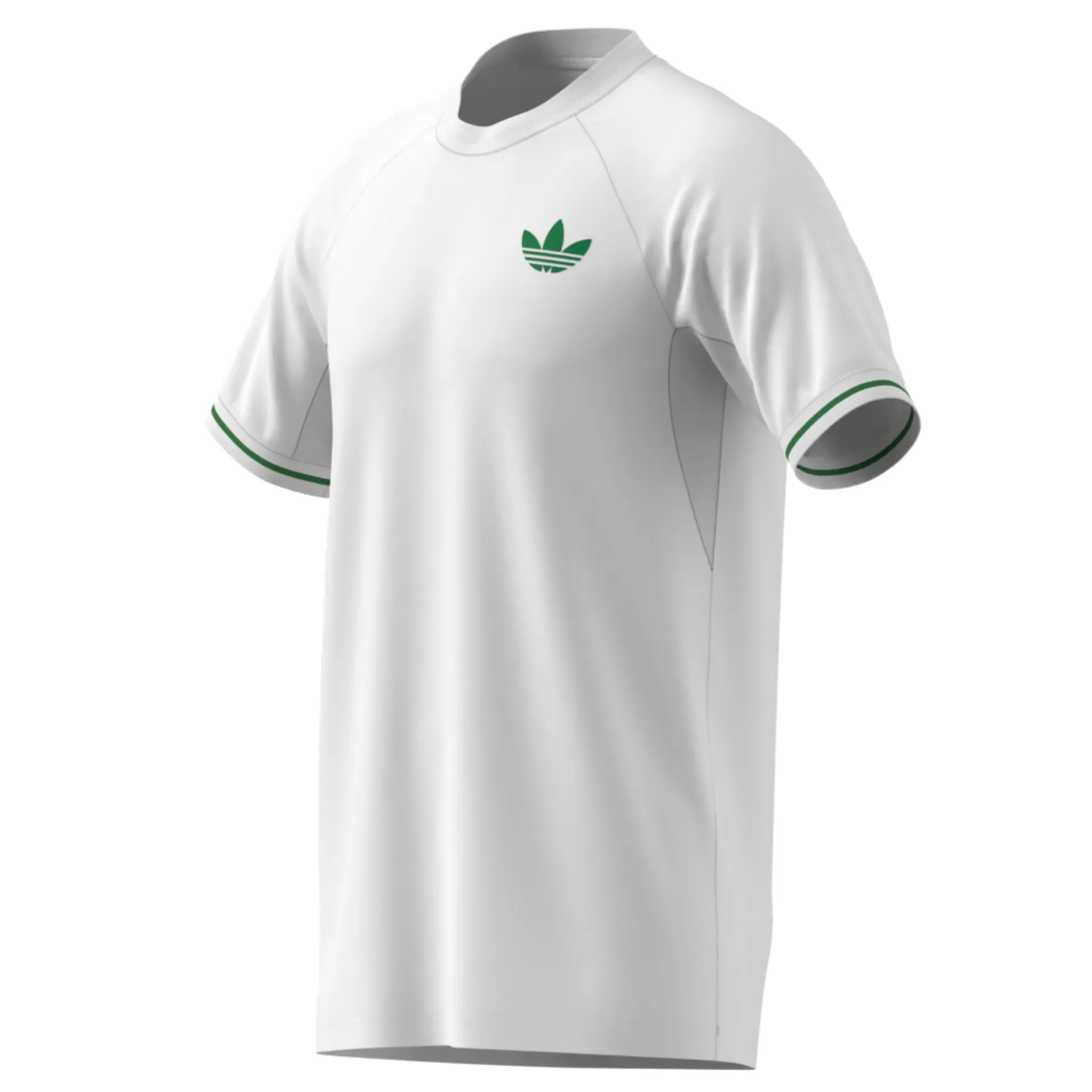 Stylish Look Seasonal Outfit Adidas  FLFT Tennis Tee Pro  Mens Shirt - White