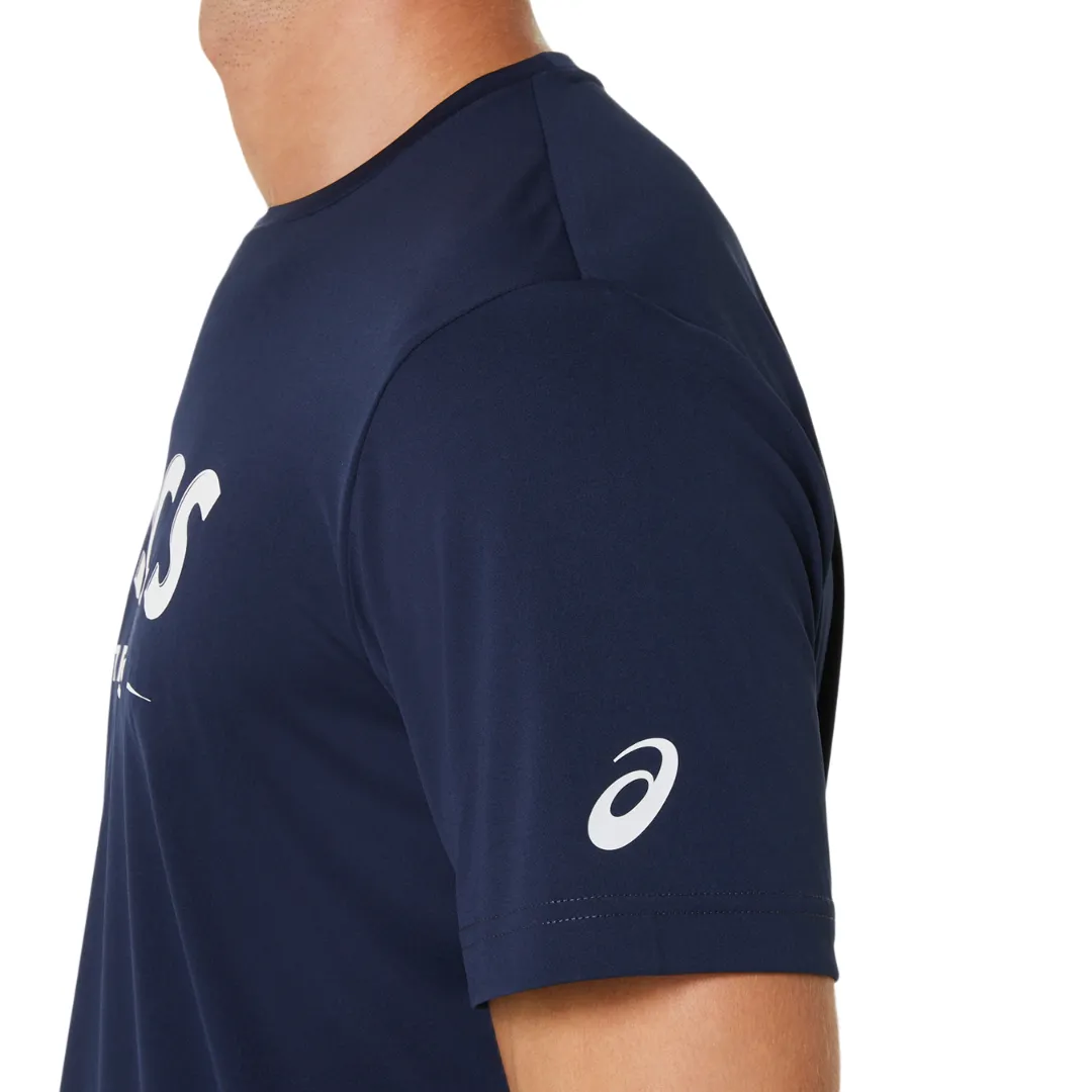 Asics Court Tennis Graphic Men Tee - Midnight Sporty essentials