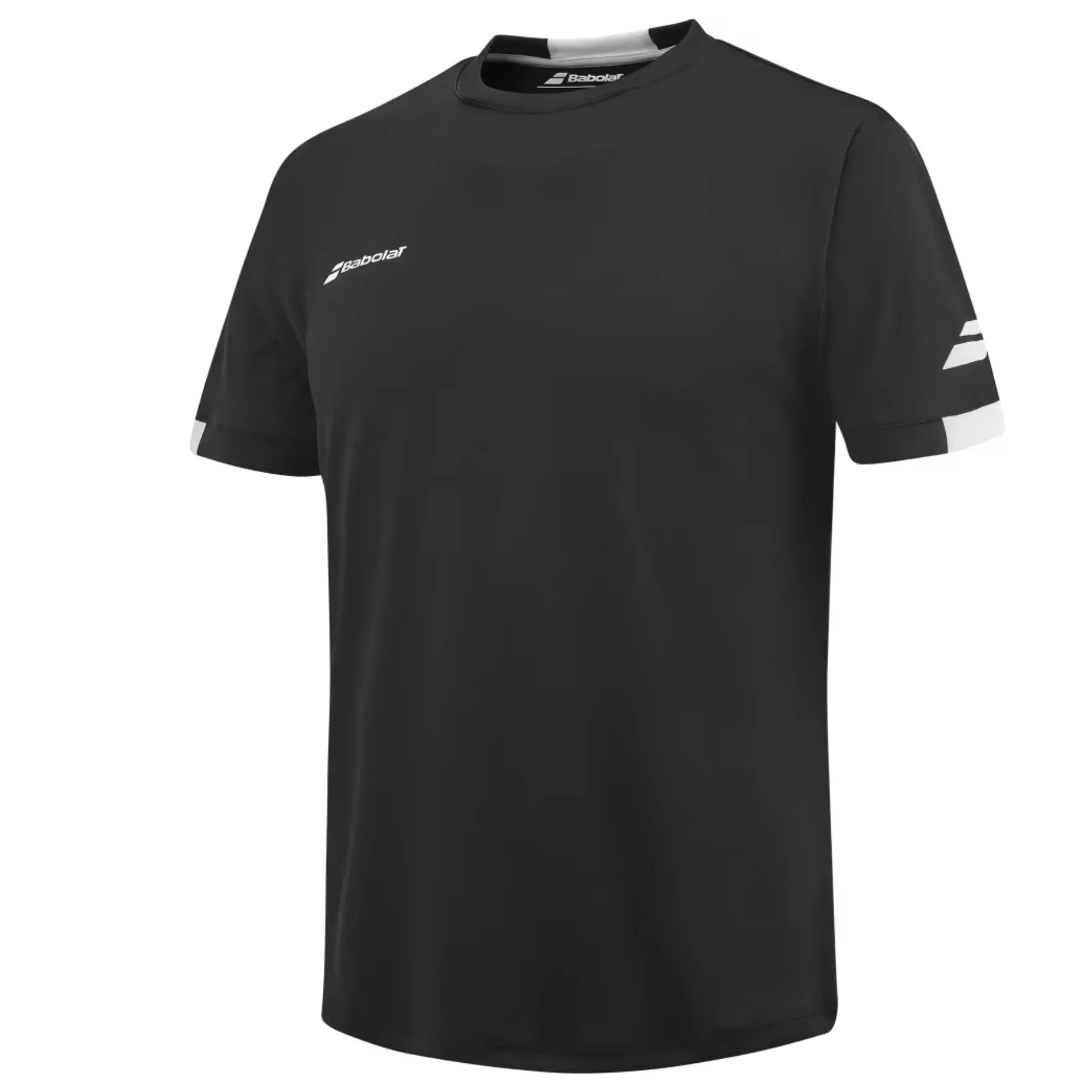 Babolat Play Crew Neck Tee Man 2000 - Black/Black Stretchable Weave