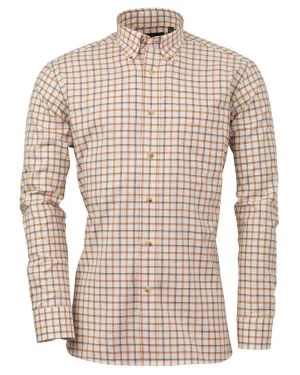 Laksen Ben Organic Cotton Shirt Cruise Collection Laser Cut Edge Detail