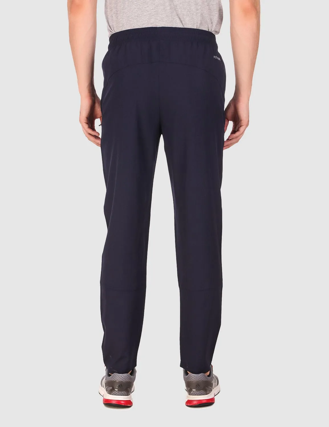 Weightless Solid Regular Fit Track Pant ?C Navy Blue Fashionable Waist No Gap Waistband