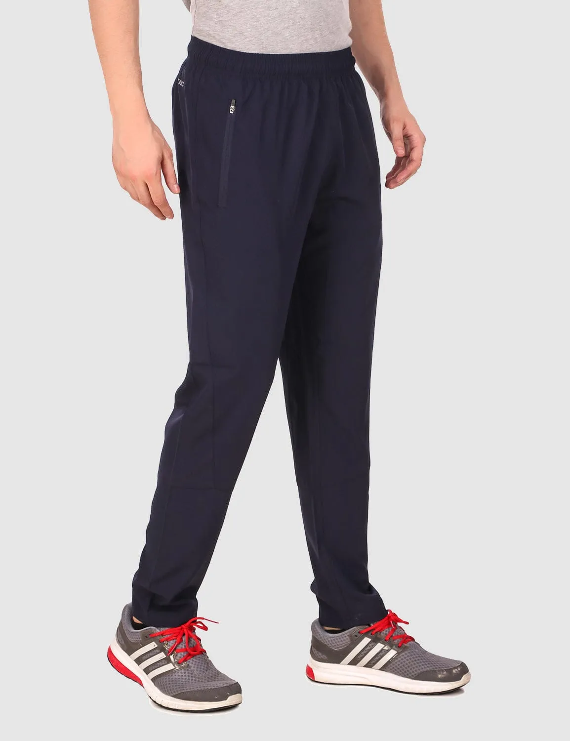 Eco Friendly Dye Process Weightless Solid Regular Fit Track Pant ?C Navy Blue