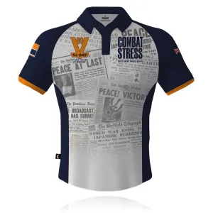 Combat Stress - VJ-Day 80 - Tech Polo Simple Comfort Flexible Layer