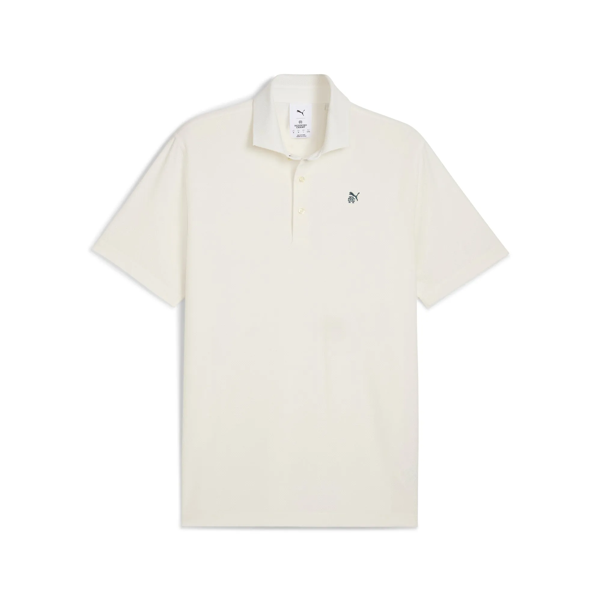 Effortless Comfort Cozy Layer Reigning Champ MATTR Jacquard Golf Polo