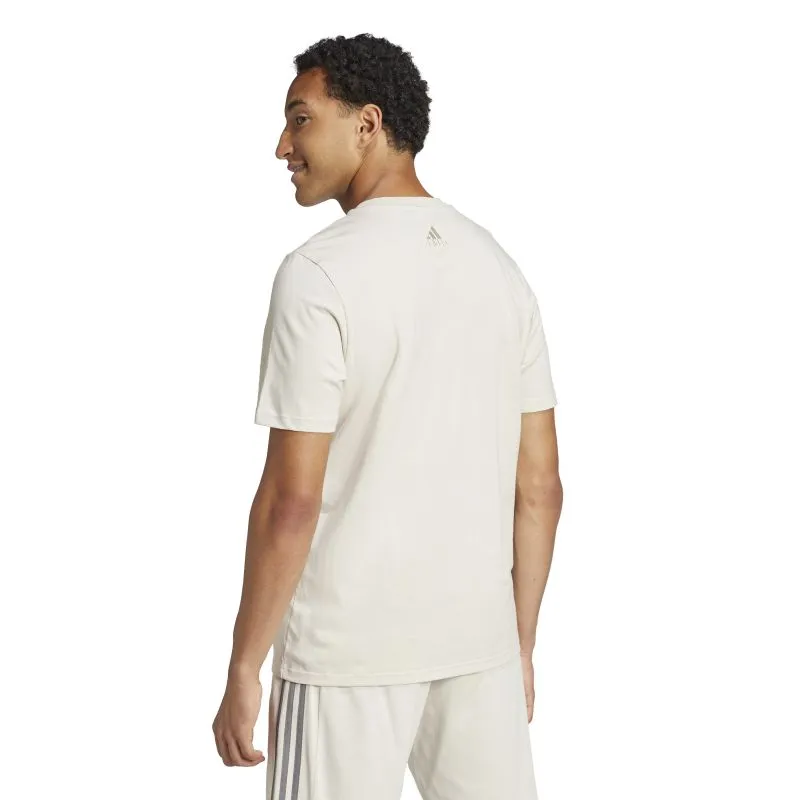 Adidas Mens Essentials Single Jersey Big Logo Tee Weekend Smart