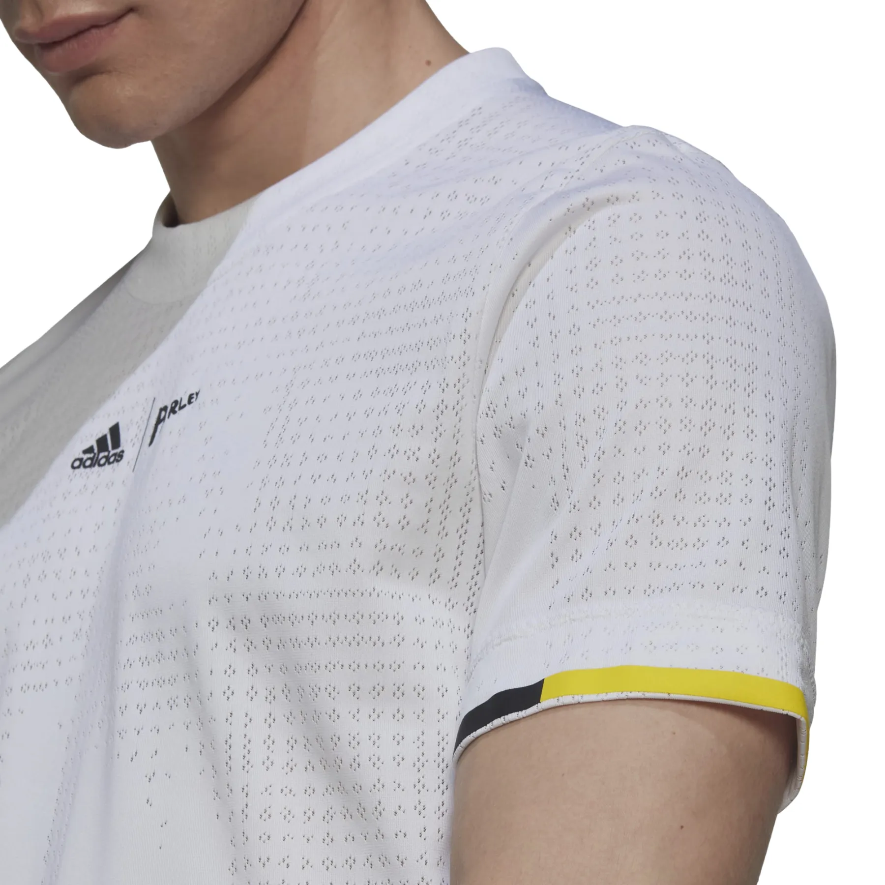 Adidas Tennis London Free Lift T-Shirt - White Comfy Layering Cozy and Light