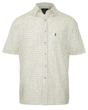 Champion Tattersall Short Sleeved Shirt Stylish Element High Density Weave