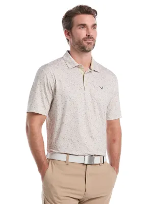 Urban Look Mens Confetti Chevron All Over Polo