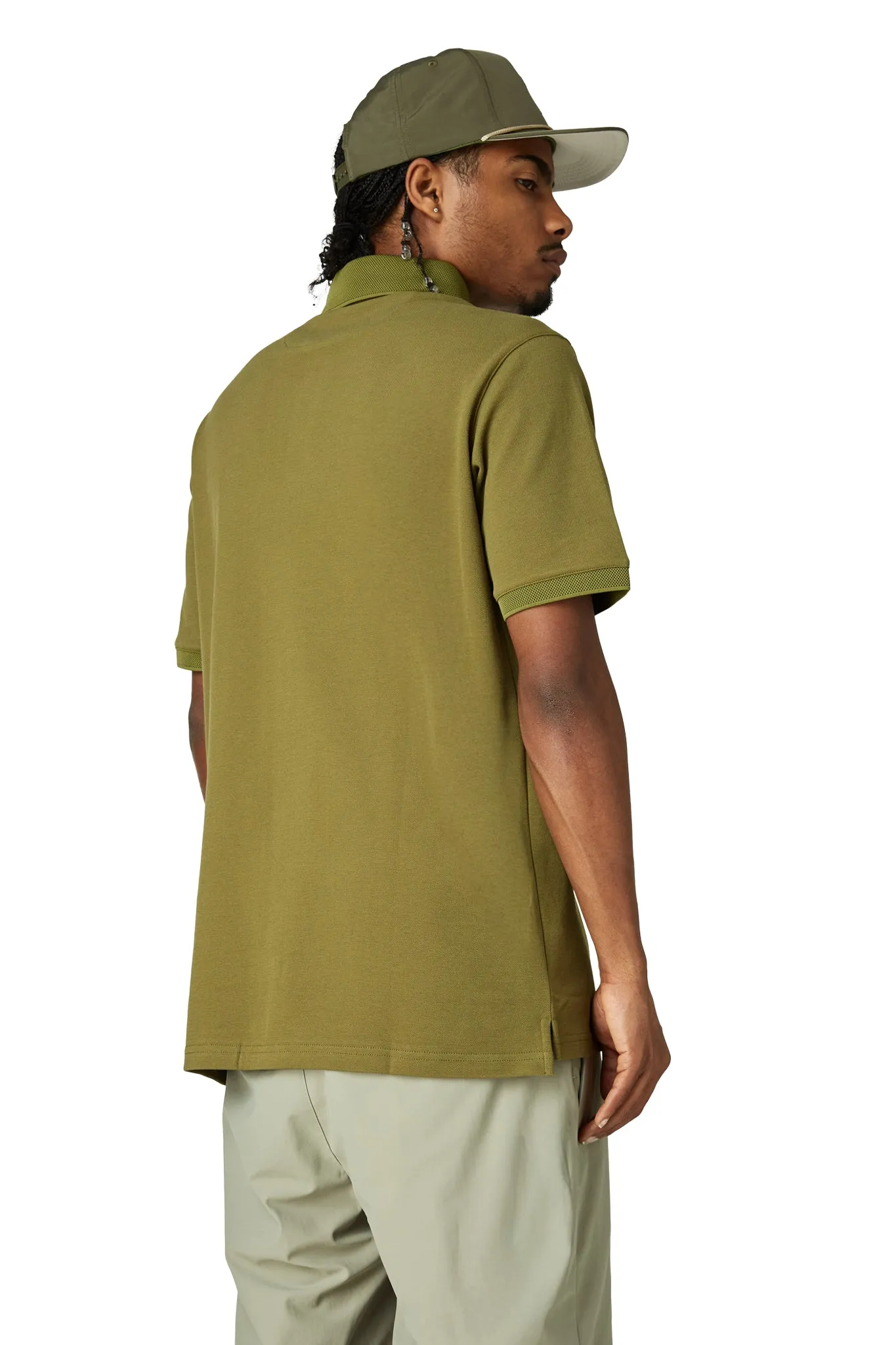 Pique Golf Polo Business Travel Layered Comfort