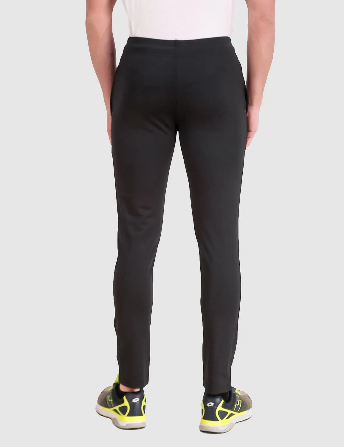 tech fabric Pro-Flex Slim Fit Track Pant - Black