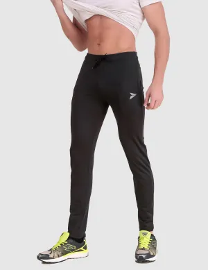 Fashion Comfort Wear Pro-Flex Slim Fit Track Pant - Black