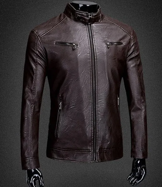 Relaxing Wear Craft Soul West Louis? Moto Sheepskin Leather Jacket