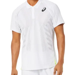 Comfy Appearance Everyday Essential Asics Match Actibreeze Polo - Brilliant White