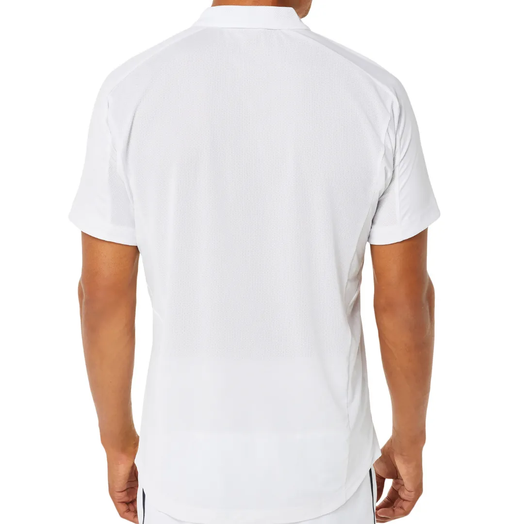 Light Design Weekend Ready Asics Match Actibreeze Polo - Brilliant White