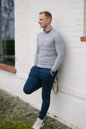 Essential Relaxed Mr. Rafal 1/4 Zip - Gray