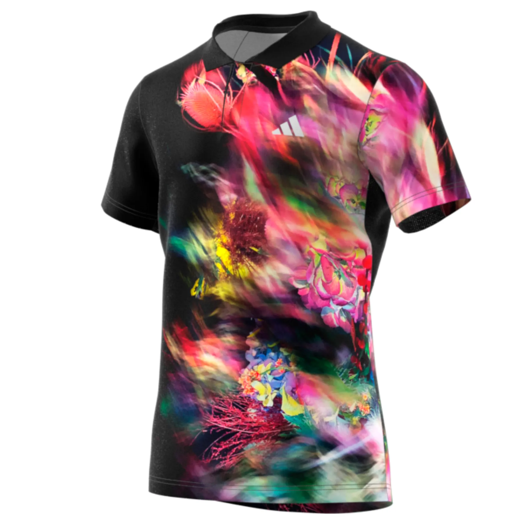 Adidas Performance MEL FRL Tennis Polo - Multicolor/Black Luxe Apparel Classic Shirt