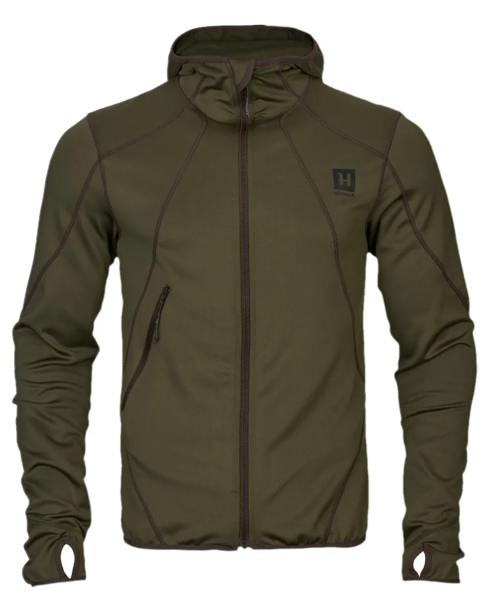 Harkila Deer Stalker Full Zip Fleece Hoodie Easy Layer product shoe support