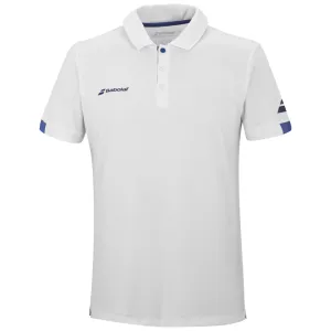 Babolat Play Polo Men 1000 - White/White Professional Look Outdoor Lifestyle