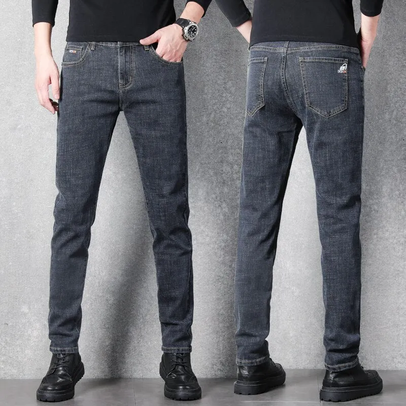 Unisex Wear Classic Professional Wear Selvedge Denim West Louis? Stretch Slim Fit Fashion Designer Denim Jeans