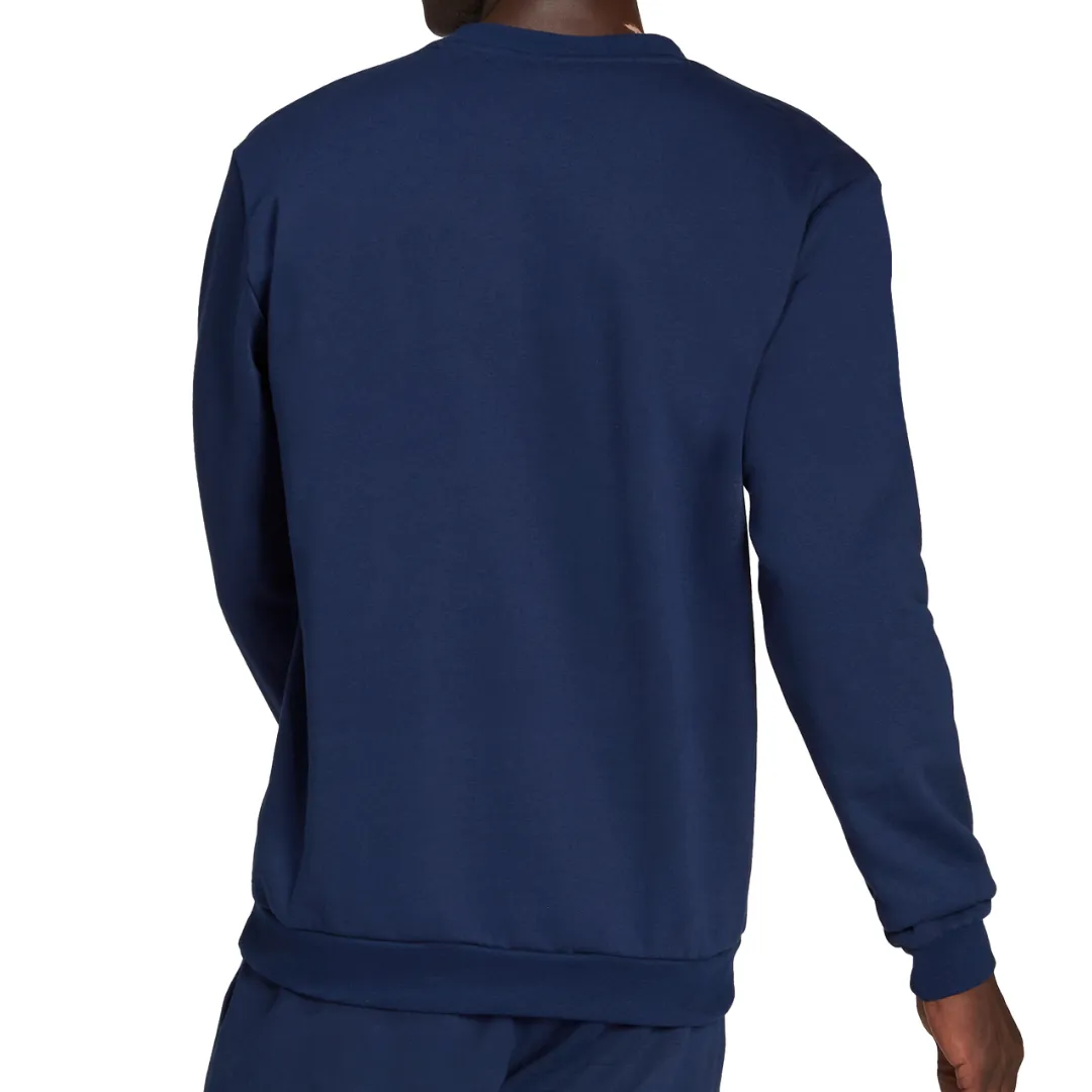 Versatile Hoodie Layered Style Adidas Entrada 22 Sweatshirt - Blue
