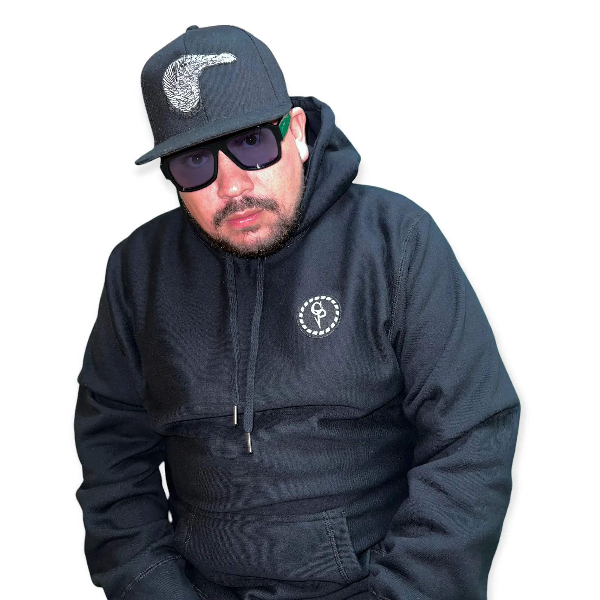 Unisex Chill Style 'Crow Affect' Premium Hoodie - CPxQ718