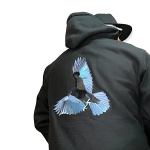 Casual Fashion Practical Wear 'Crow Affect' Premium Hoodie - CPxQ718