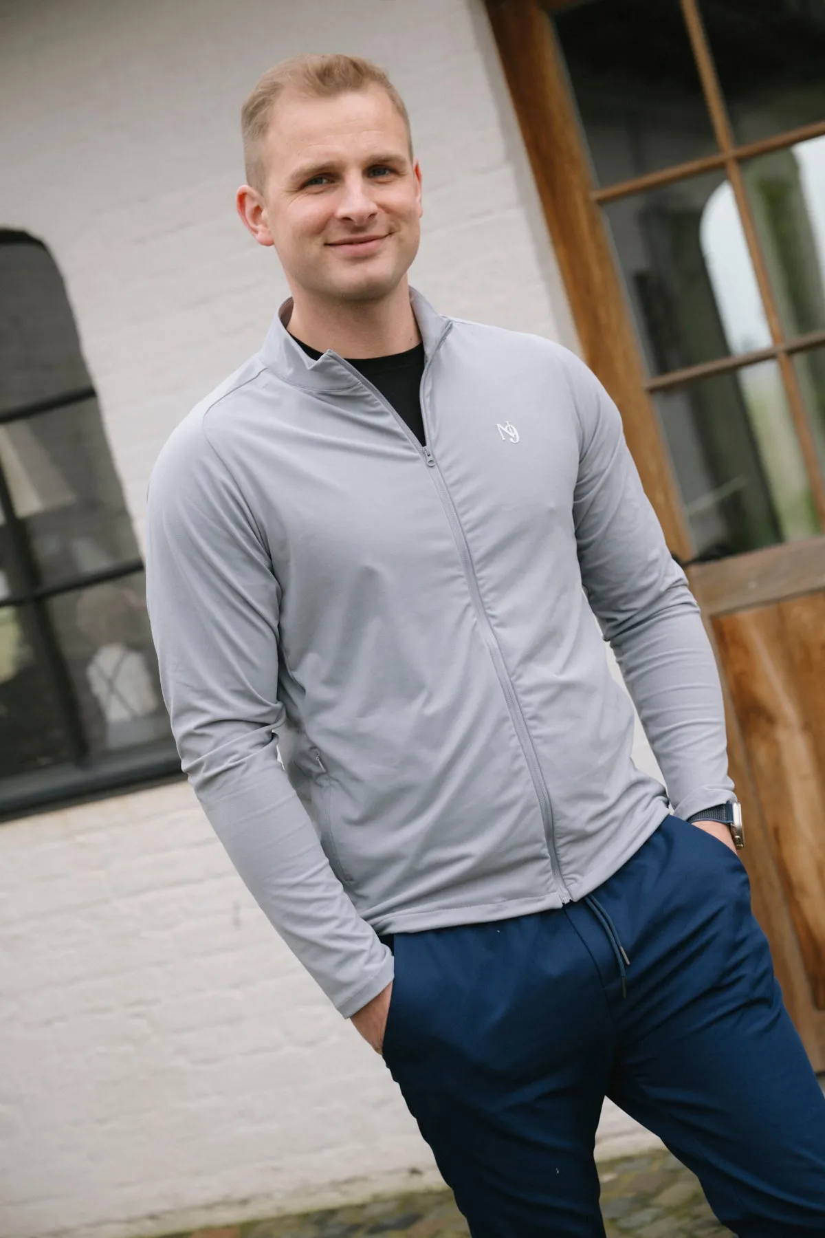 Mass produced Mr. Rafal  Full Zip - Gray