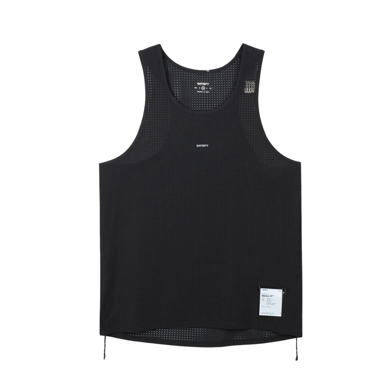 Mens Satisfy Space-O Running Singlet Chill Mode