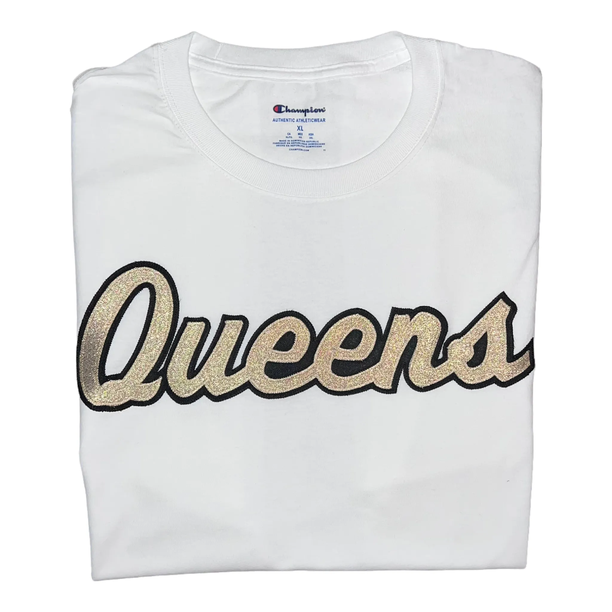 Vintage Wash Queens Gold T-Shirt