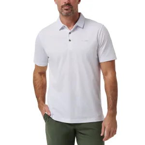 Travis Mathew The Zinna 2.0 Golf Shirt - White Placket Reinforcement Chill Vibes