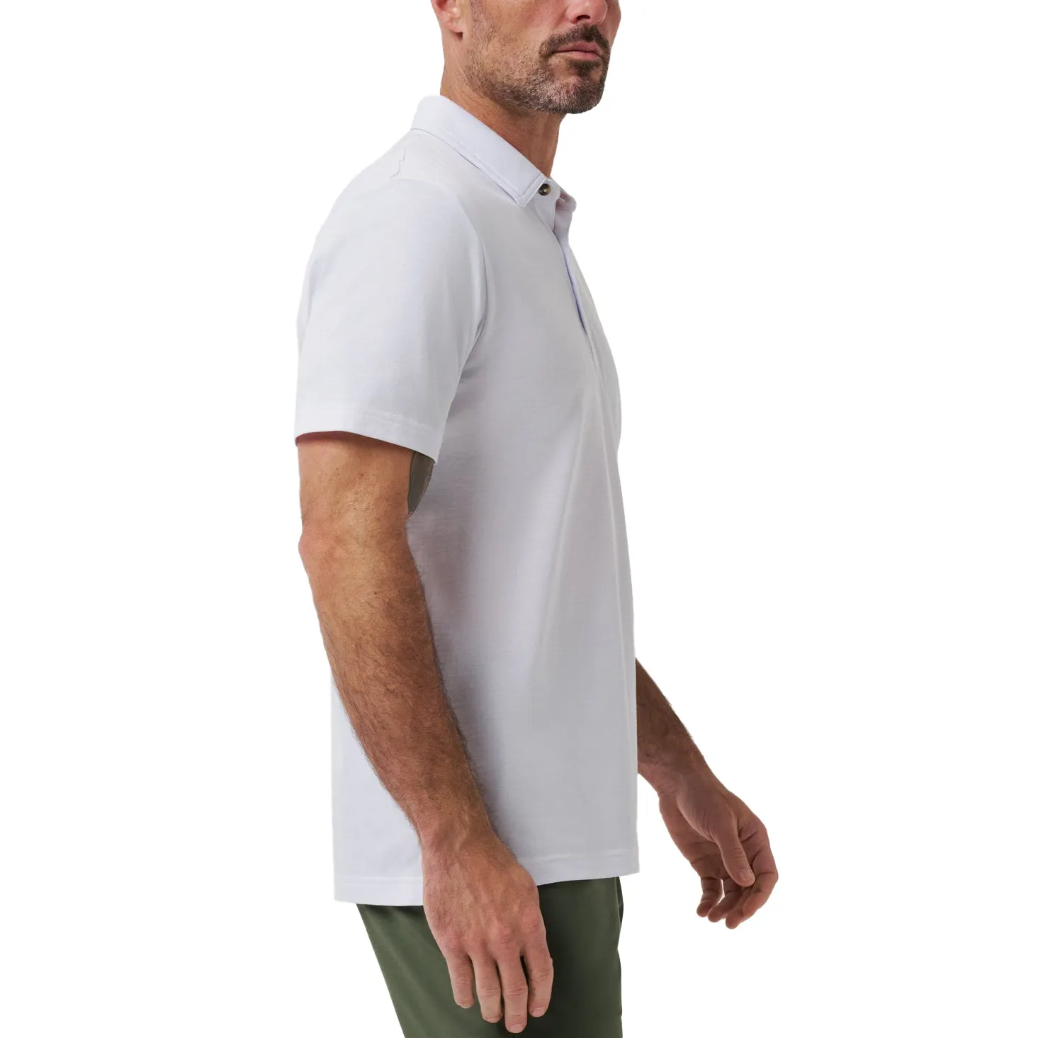 Stylish Look Simple Layer Travis Mathew The Zinna 2.0 Golf Shirt - White