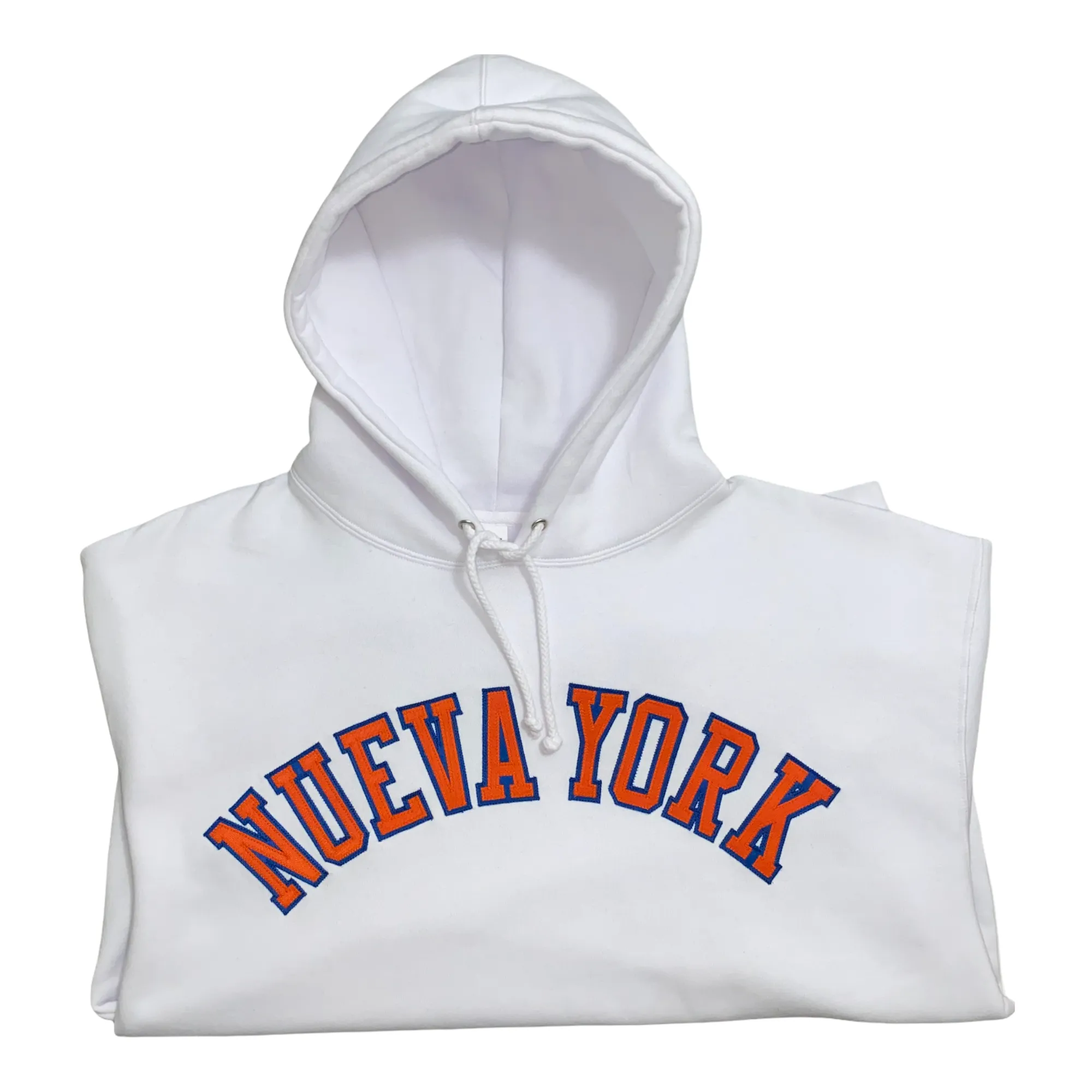NUEVA YORK HOODIE goes with boots material trend