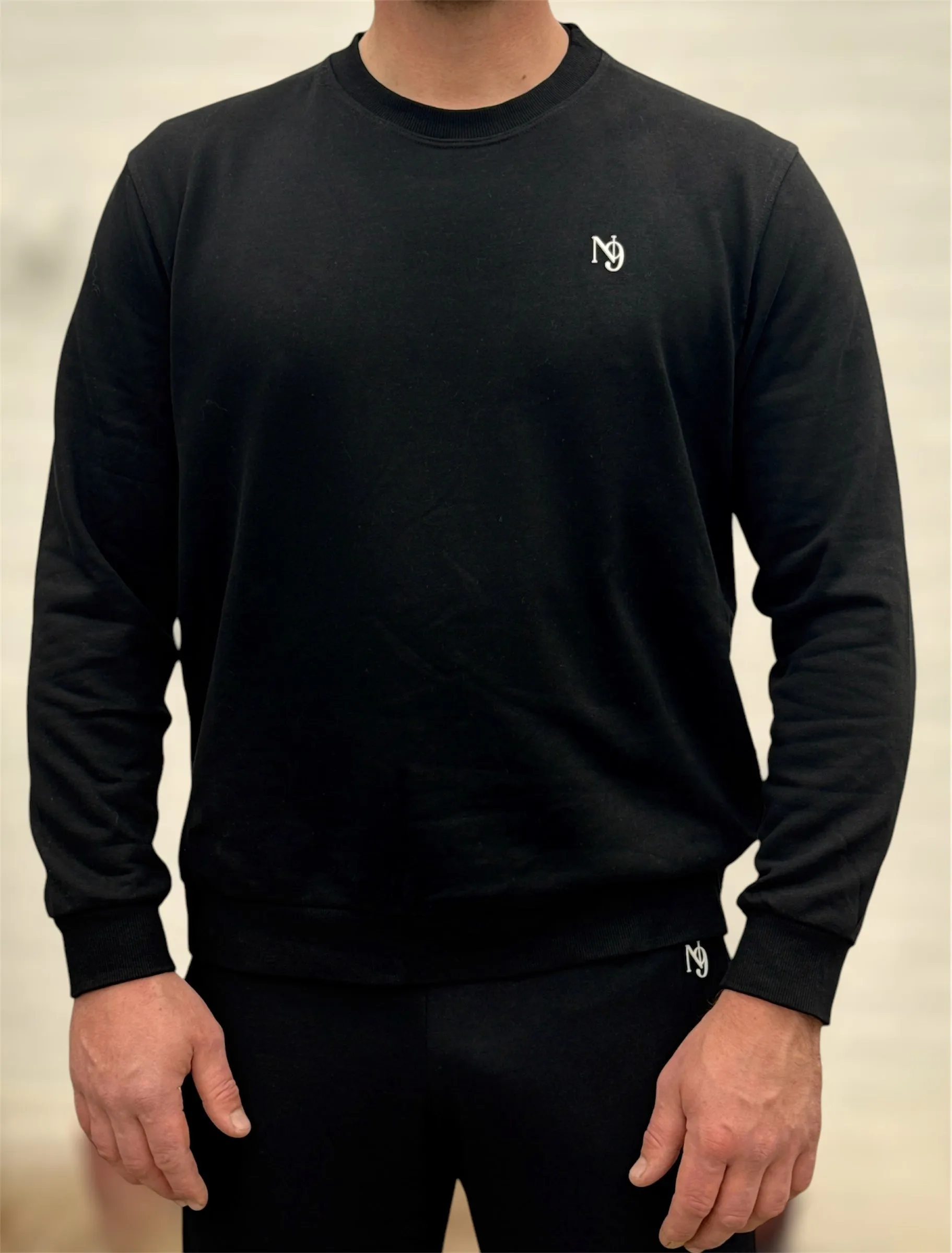 product clip convenience Mr. Rafal Crewneck Sweater - Black