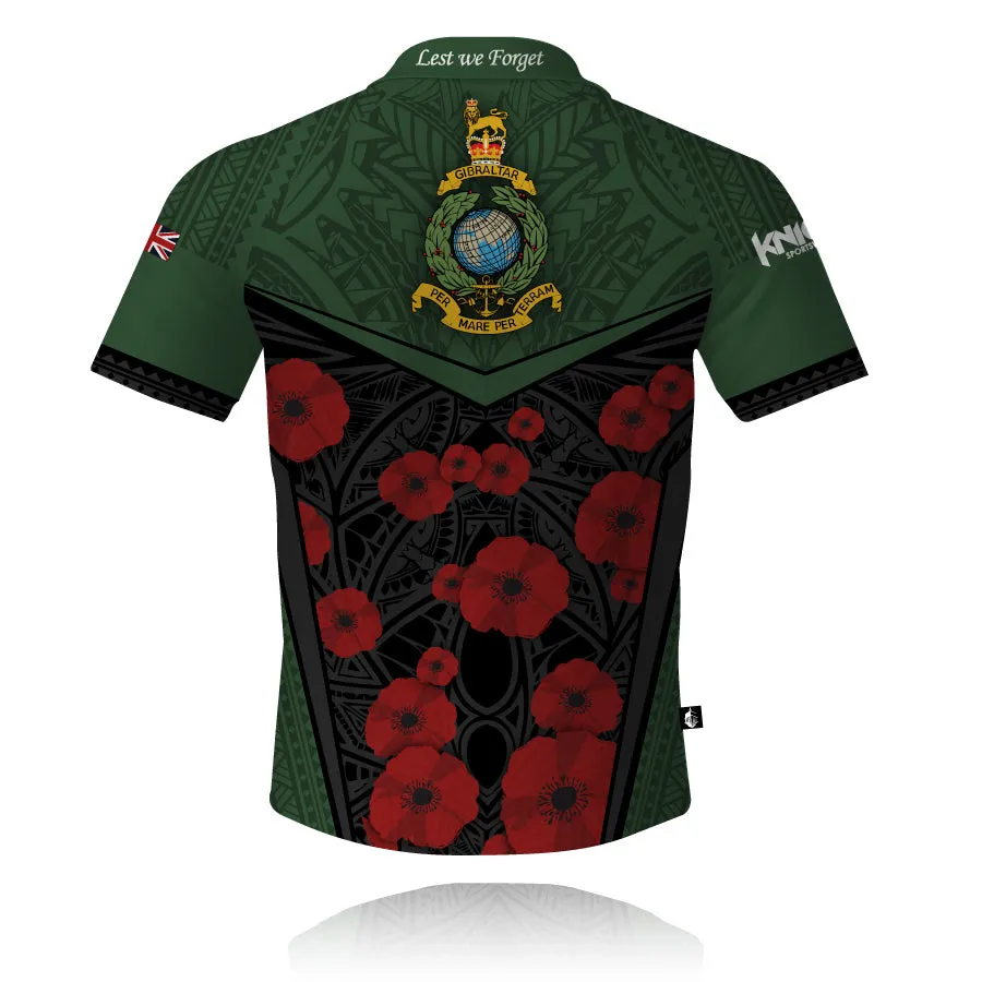 Honour Our Armed Forces - Royal Marines Remembrance - Tech Polo Luxury Look Versatile Shirt