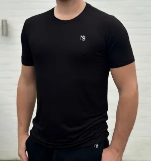 Layered Vibe Relaxed Look Mr. Rafal Bamboo Shirt - Black