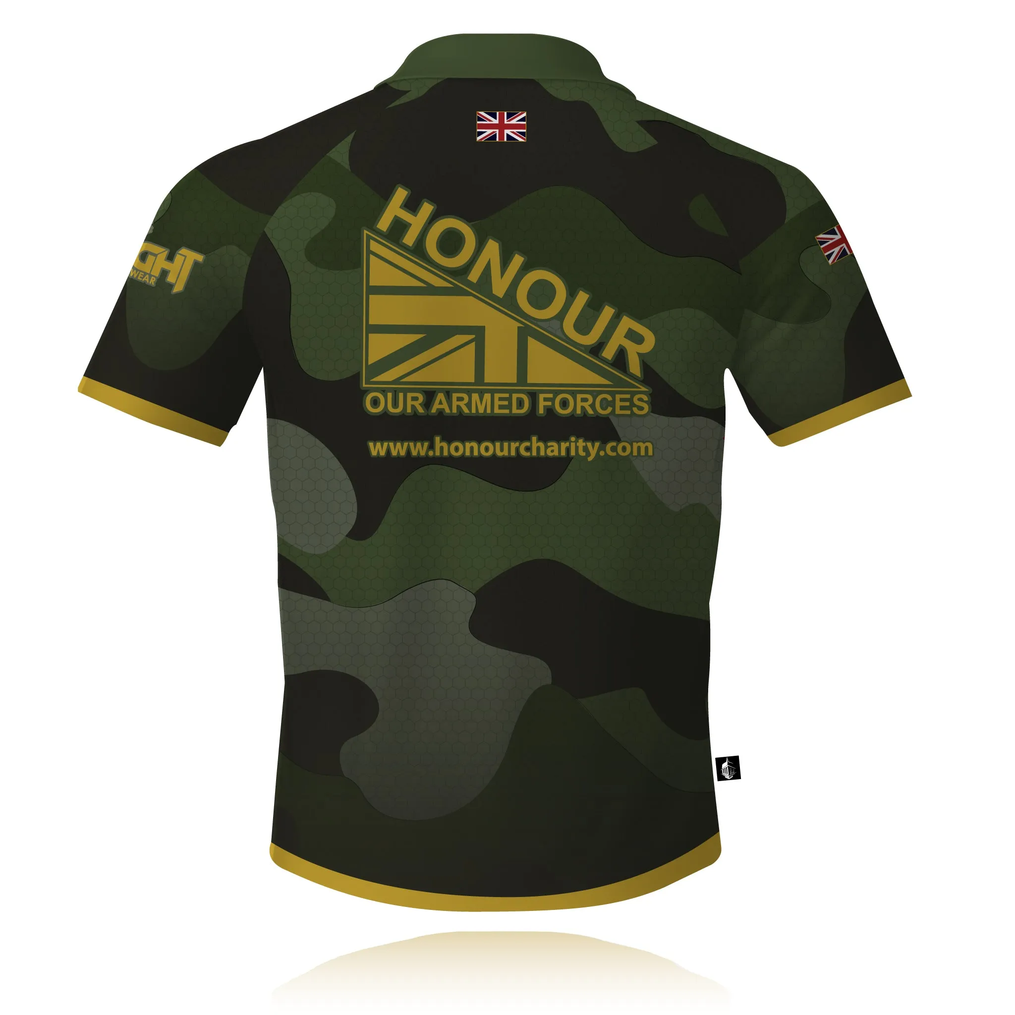 Durable Double Stitching Honour Our Armed Forces 2025/2026 - Tech Polo