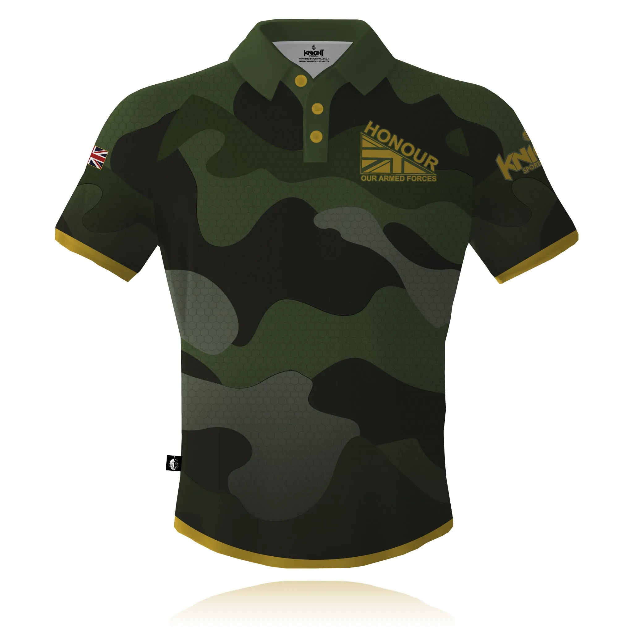 Comfy Stretch Honour Our Armed Forces 2025/2026 - Tech Polo