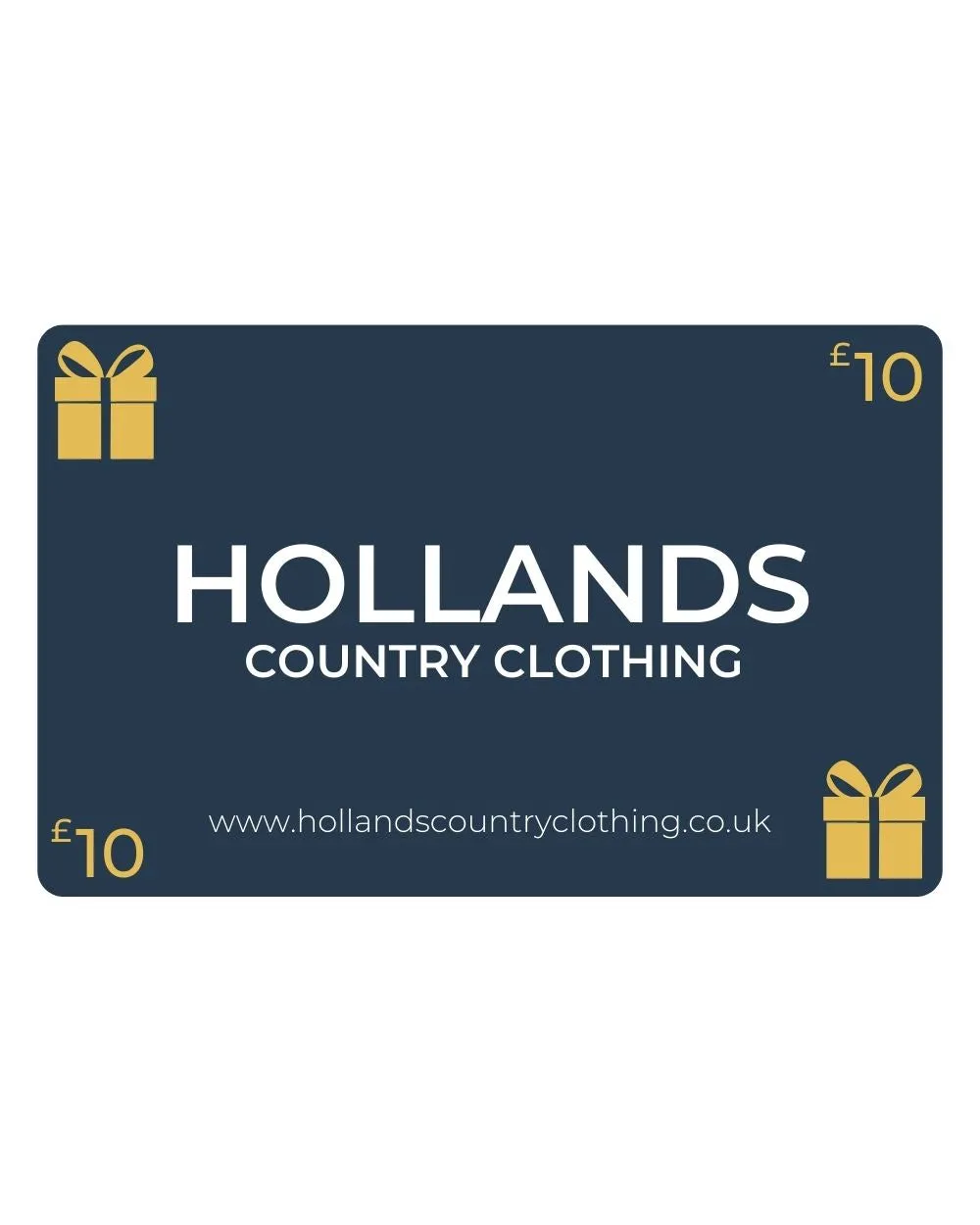 Hollands Country Clothing Gift Cards Gentle Breeze