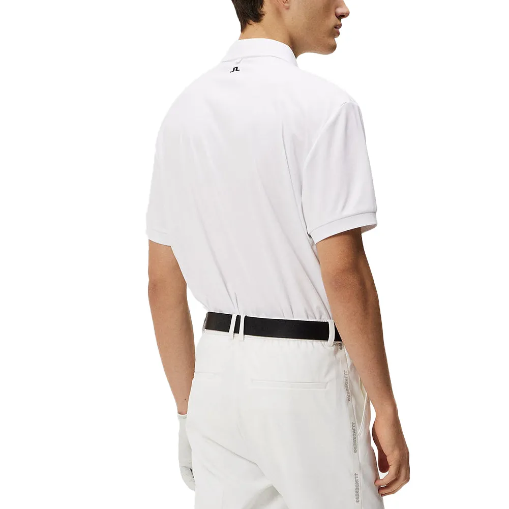 Formal Edge J.Lindeberg Tour Tech Regular Fit Golf Polo Shirt - White
