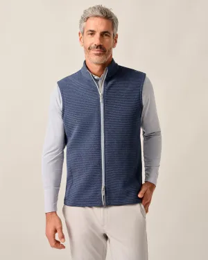 Johnnie-O Men's Reggie Ribbed Performance Vest Classic Fit Best-selling