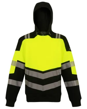 easy to pair Regatta Professional Mens Hi-Vis X-Pro Hoodie Class 2