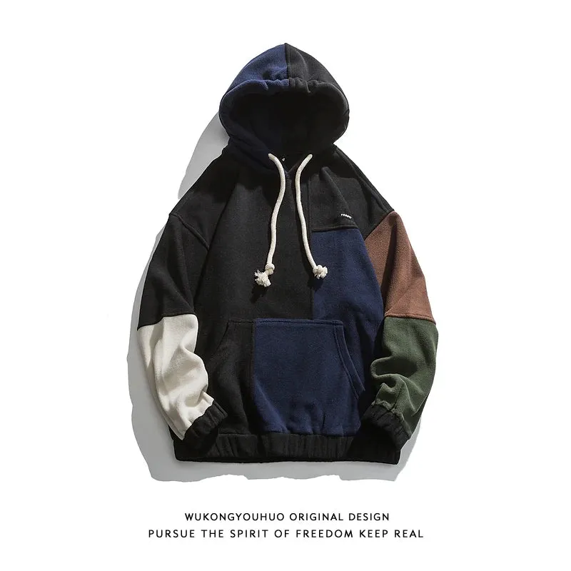 Premium Quality street style hoodie no drawstring