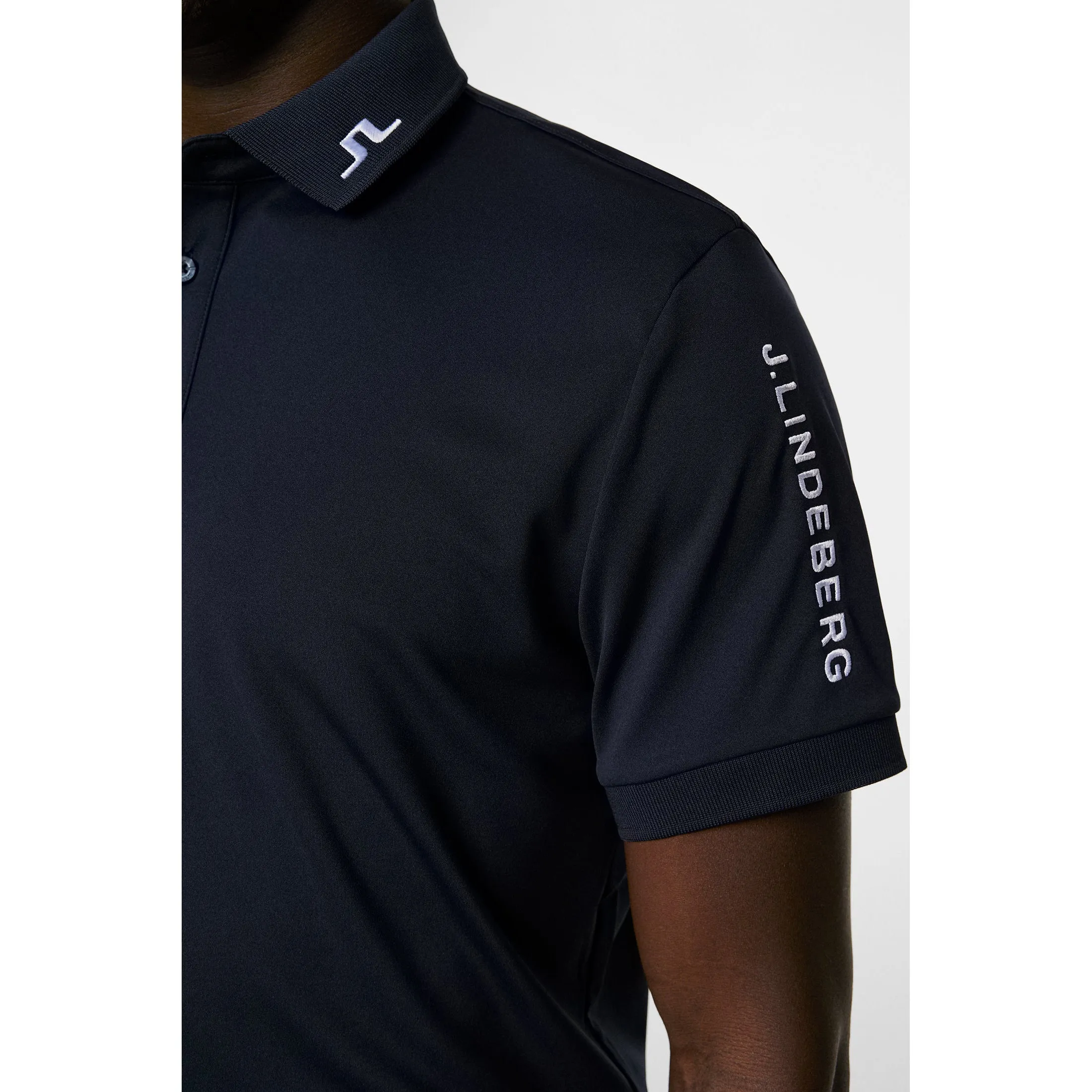J.Lindeberg Tour Tech Regular Fit Golf Polo Shirt - JL Navy Urban Style